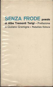 Senza frode - Alba Tremonti Terigi - copertina