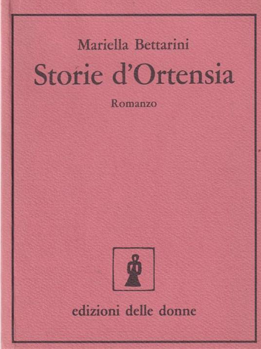 Storie d'ortensia - Mariella Bettarini - copertina