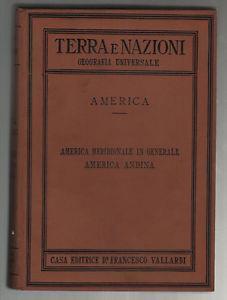 Terra e nazioni america meridionale - Cosimo Bertacchi - copertina