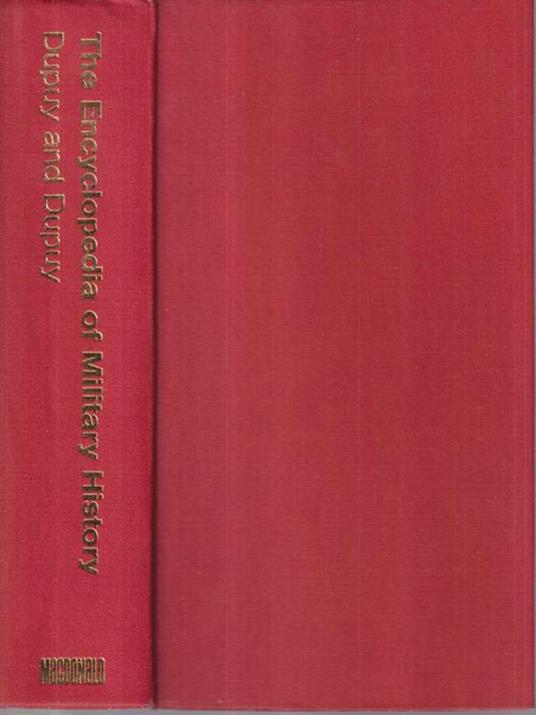The Encyclopedia Of Military History - Ernest Dupuy - copertina