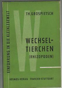 Wechseltierchen - Thorsten Grospietsch - copertina