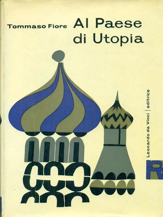 Al paese di utopia - Tommaso Fiore - copertina