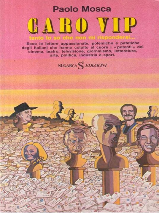 Caro vip - Paolo Mosca - copertina