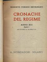 Cronache Del Regime Anno Xiii