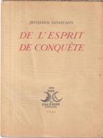 De l'esprit de conquete