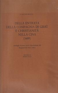 Della entrata della compagnia di Giesù e christianità nella Cina