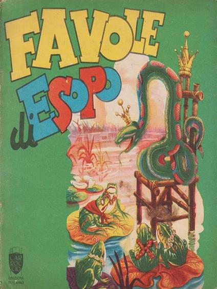 Favole di Esopo - Esopo - copertina
