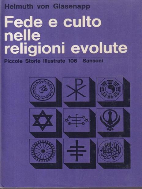 Fede e culto nelle religioni evolute - Helmuth von Glasenapp - copertina