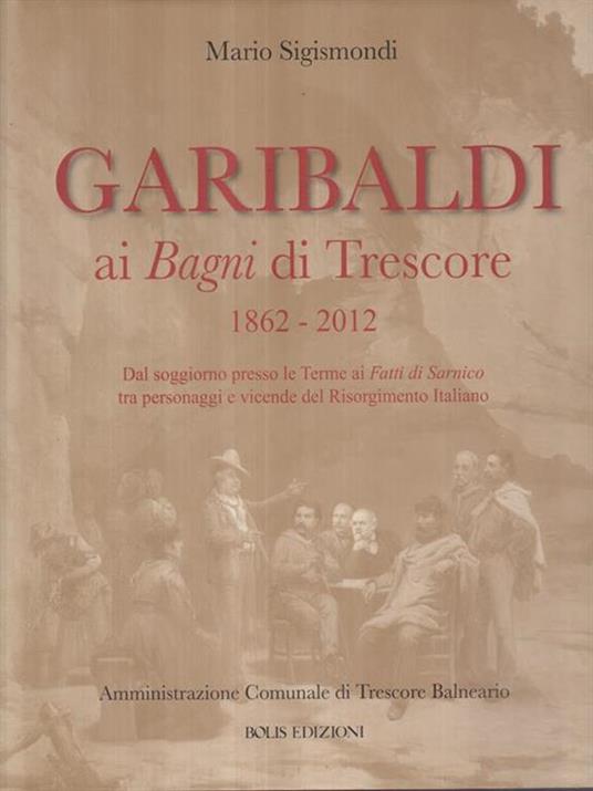 Garibaldi ai bagni di Trescore - Mario Sigismondi - copertina