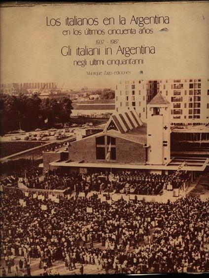 Gli italiani in Argentina - copertina