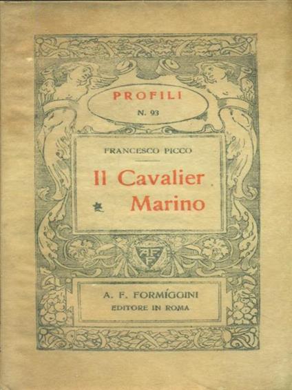 Il cavalier Marino - Francesco Picco - copertina