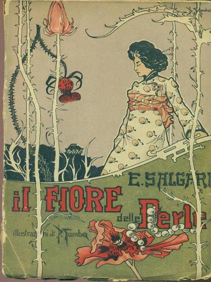 Il Fiore Delle Perle - Emilio Salgari - copertina