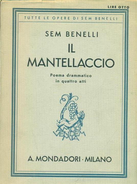 Il mantellaccio - Sem Benelli - copertina