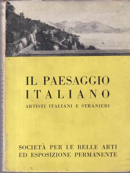 Il paesaggio Italiano - copertina