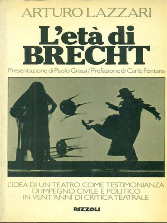 L' età di Brecht - Arturo Lazzari - copertina