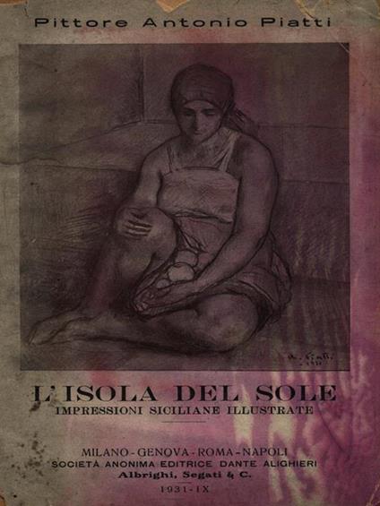 L' isola del sole - Antonio Piatti - copertina
