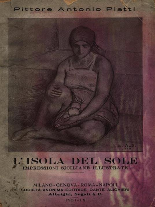 L' isola del sole - Antonio Piatti - copertina
