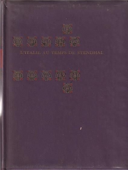 L' Italie au temps de Stendhal - copertina