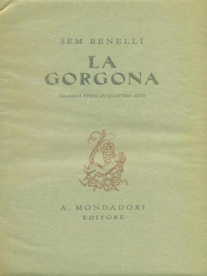 La gorgona - Sem Benelli - copertina