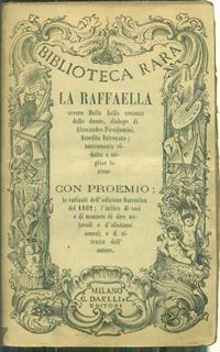 La Raffaella Ovvero Della Bella Creanza Delle Donne