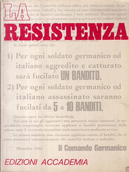 La resistenza - copertina