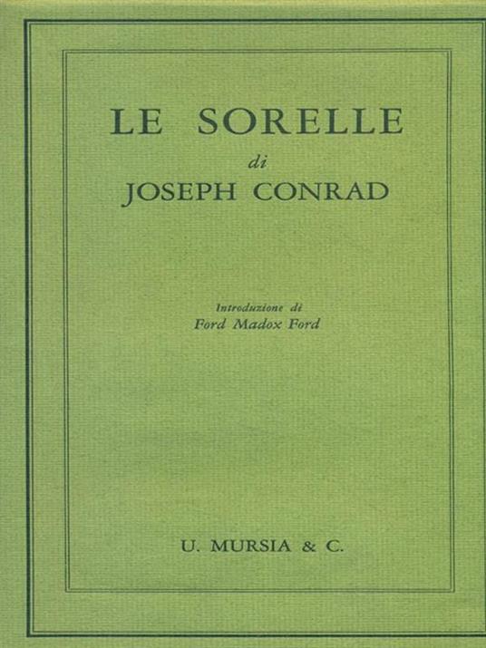 Le sorelle - Joseph Conrad - copertina
