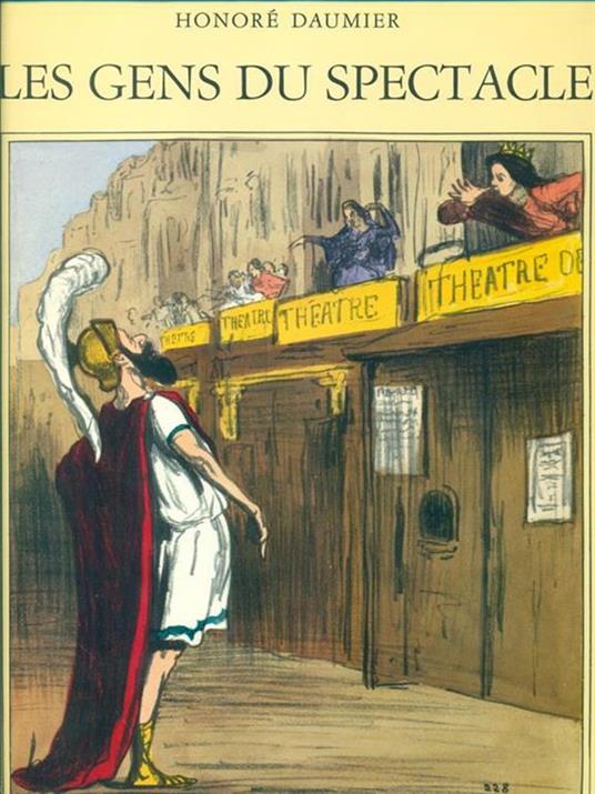 Les gens du spectacle - Honoré Daumier - copertina