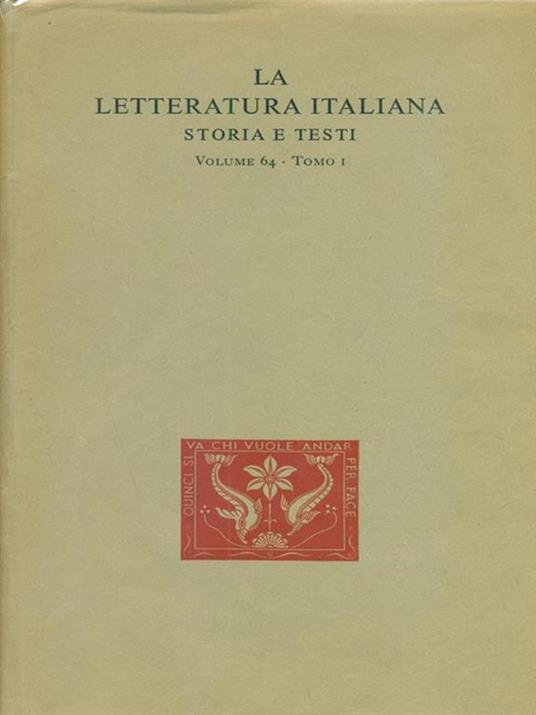Narratori Dell'Ottocento E Del Primo Novecento, Tomo 1 - copertina
