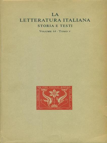 Narratori dell'Ottocento e del primo Novecento. Vol.5 - copertina