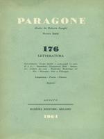 Paragone 176 anno XV - Letteratura
