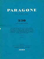 Paragone 230 anno XX. Letteratura