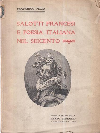 Salotti francesi e poesia Italiana nel Seicento - Francesco Picco - copertina