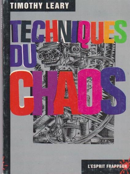 Technique du chaos - Timothy Leary - copertina