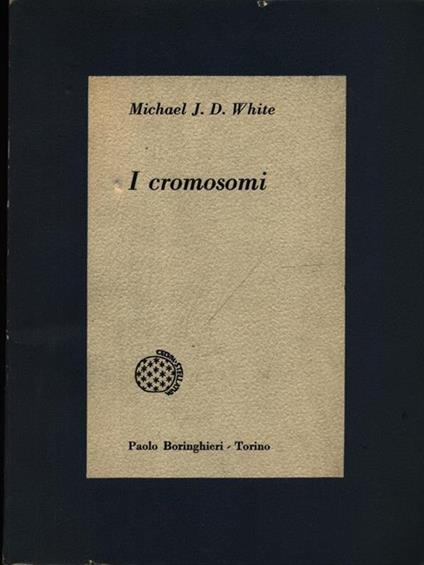 I cromosomi - M. White - copertina