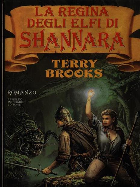 La regina degli Elfi di Shannara - Terry Brooks - copertina