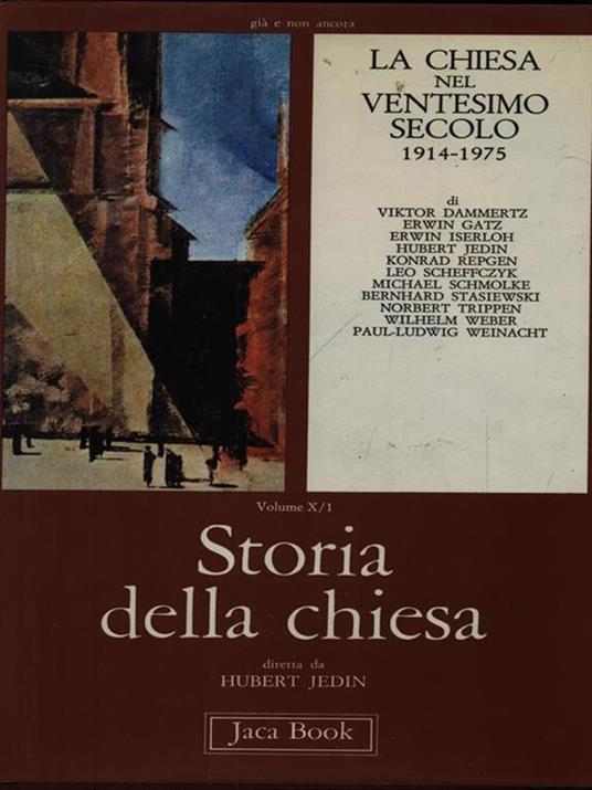 La chiesa nel XX secolo - copertina