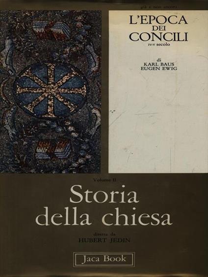 L' epoca dei concili - Karl Baus - copertina