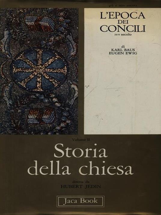 L' epoca dei concili - Karl Baus - copertina