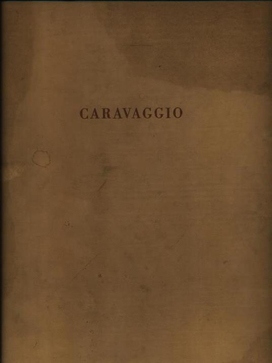 Caravaggio - Giuseppe De Logu - copertina