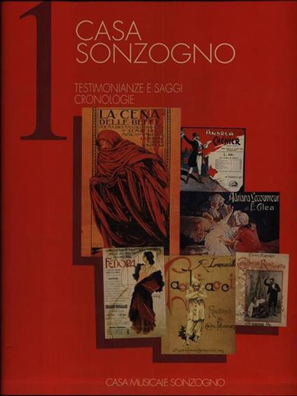 Casa Sonzogno - copertina