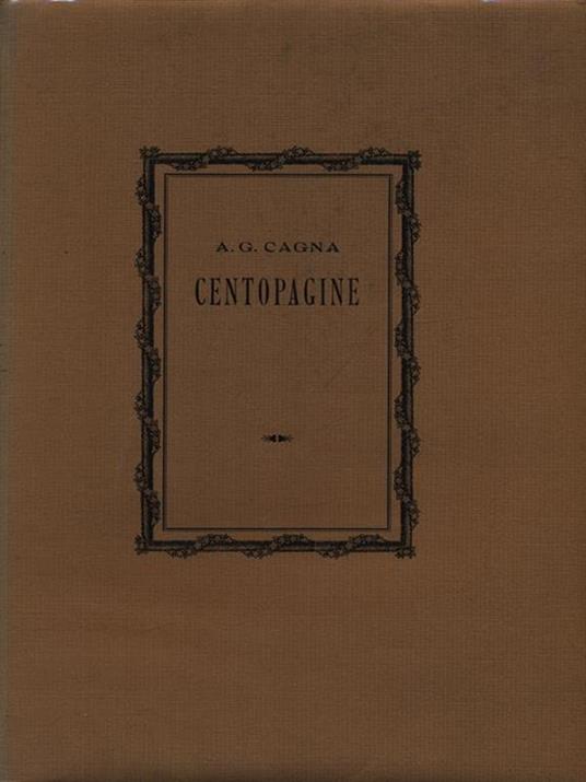 Centopagine - Achille Giovanni Cagna - copertina