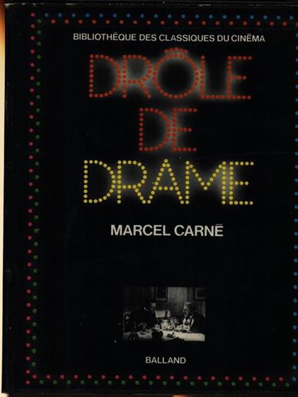 Drole de drame - Marcel Carné - copertina