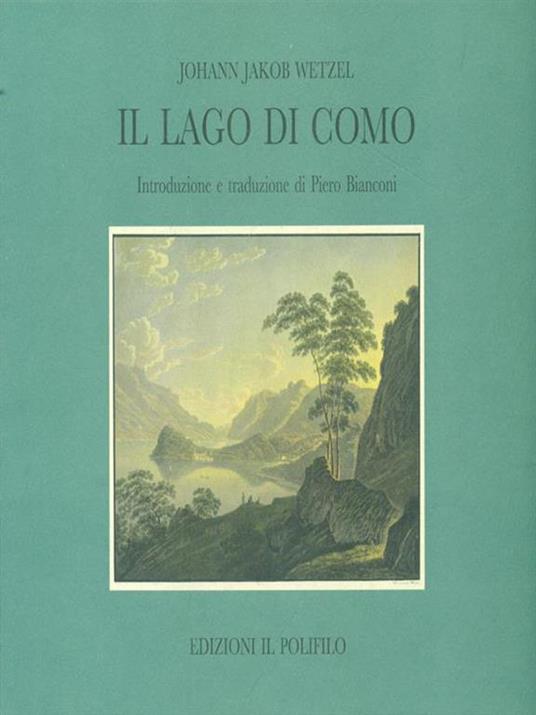 Il lago di Como - Johann J. Wetzel - copertina