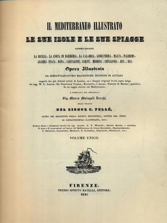 Il Mediterraneo illustrato - copertina