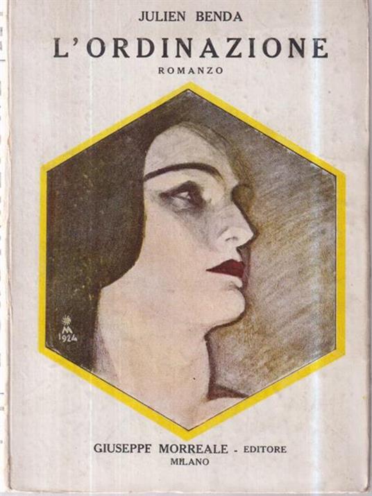 L' ordinazione - Julien Benda - copertina