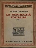 La neutralità Italiana. 1914