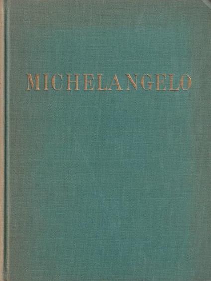 Michelangelo - Adolfo Venturi - copertina