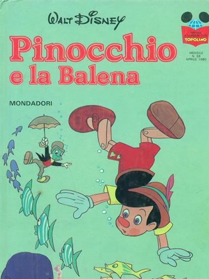 Pinocchio e la balena - copertina