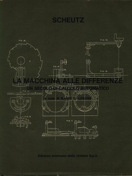Scheutz. La macchina alle differenze - Mario G. Losano - copertina