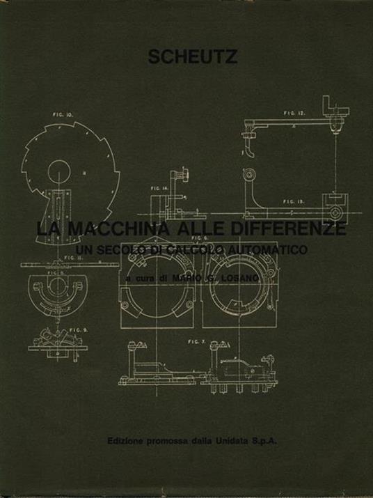 Scheutz. La macchina alle differenze - Mario G. Losano - copertina